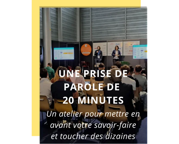 A 20-minute speech